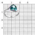Кольцо из серебра 925 пробы 23714768Д14 — Красная Пресня Кольцо из серебра 925 пробы 23714768Д14 — Красная Пресня