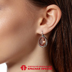Серьги из серебра 925 пробы 33816080-22 — Красная Пресня Серьги из серебра 925 пробы 33816080-22 — Красная Пресня