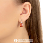 Серьги из серебра 925 пробы 33815113Д18 — Красная Пресня Серьги из серебра 925 пробы 33815113Д18 — Красная Пресня