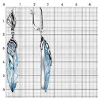 Серьги из серебра 925 пробы 3381601-3 — Красная Пресня Серьги из серебра 925 пробы 3381601-3 — Красная Пресня