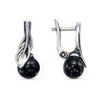 Серьги из серебра 925 пробы 33614790-1 — Красная Пресня Серьги из серебра 925 пробы 33614790-1 — Красная Пресня