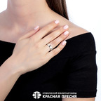 Кольцо из серебра 925 пробы 23013796Пл — Красная Пресня Кольцо из серебра 925 пробы 23013796Пл — Красная Пресня