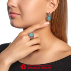 Серьги из серебра 925 пробы 33316960гх — Красная Пресня Серьги из серебра 925 пробы 33316960гх — Красная Пресня