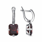 Серьги из серебра 925 пробы 33812704Д18 — Красная Пресня Серьги из серебра 925 пробы 33812704Д18 — Красная Пресня