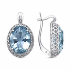 Серьги из серебра 925 пробы 3317612ДКвг — Красная Пресня Серьги из серебра 925 пробы 3317612ДКвг — Красная Пресня