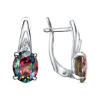 Серьги из серебра 925 пробы 33815112ПлМс — Красная Пресня Серьги из серебра 925 пробы 33815112ПлМс — Красная Пресня