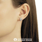 Серьги из серебра 925 пробы 33814510Д — Красная Пресня Серьги из серебра 925 пробы 33814510Д — Красная Пресня