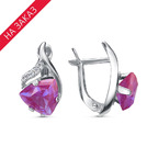 Серьги из серебра 925 пробы 33714768Д6 — Красная Пресня Серьги из серебра 925 пробы 33714768Д6 — Красная Пресня