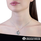 Подвеска из серебра 925 пробы 53013460-3 — Красная Пресня Подвеска из серебра 925 пробы 53013460-3 — Красная Пресня