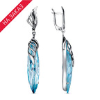 Серьги из серебра 925 пробы 3381601-3 — Красная Пресня Серьги из серебра 925 пробы 3381601-3 — Красная Пресня