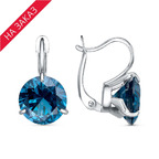 Серьги из серебра 925 пробы 33815620Пл14 — Красная Пресня Серьги из серебра 925 пробы 33815620Пл14 — Красная Пресня