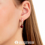 Серьги из серебра 925 пробы 33110425Гр — Красная Пресня Серьги из серебра 925 пробы 33110425Гр — Красная Пресня