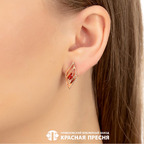 Серьги из серебра 925 пробы 33815329-18 — Красная Пресня Серьги из серебра 925 пробы 33815329-18 — Красная Пресня