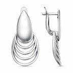 Серьги из серебра 925 пробы 33015838Пл — Красная Пресня Серьги из серебра 925 пробы 33015838Пл — Красная Пресня