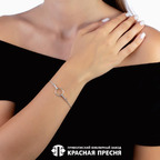 Браслет из серебра 925 пробы 73813674Д — Красная Пресня Браслет из серебра 925 пробы 73813674Д — Красная Пресня
