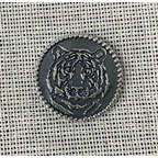 Серебряная счастивая монета Тигр Серебряная монета Тигр М-30 1