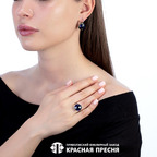 Серьги из серебра 925 пробы 3382205Д4 — Красная Пресня Серьги из серебра 925 пробы 3382205Д4 — Красная Пресня