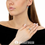 Кольцо из серебра 925 пробы 23814696Д3 — Красная Пресня Кольцо из серебра 925 пробы 23814696Д3 — Красная Пресня