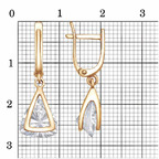 Серьги из серебра 925 пробы 33815047 — Красная Пресня Серьги из серебра 925 пробы 33815047 — Красная Пресня