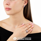 Кольцо из серебра 925 пробы 23111402ДАм — Красная Пресня Кольцо из серебра 925 пробы 23111402ДАм — Красная Пресня