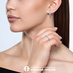 Кольцо из серебра 925 пробы 23815930Д3 — Красная Пресня Кольцо из серебра 925 пробы 23815930Д3 — Красная Пресня