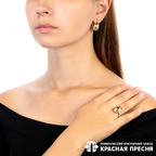 Кольцо из серебра 925 пробы 23612870-11 — Красная Пресня Кольцо из серебра 925 пробы 23612870-11 — Красная Пресня