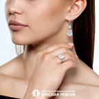Серьги из серебра 925 пробы 33815664Пл — Красная Пресня Серьги из серебра 925 пробы 33815664Пл — Красная Пресня