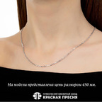 Цепь из серебра 925 пробы ЯКГ6Д — Красная Пресня Цепь из серебра 925 пробы ЯКГ6Д — Красная Пресня