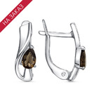 Серьги из серебра 925 пробы 33113728ДТр — Красная Пресня Серьги из серебра 925 пробы 33113728ДТр — Красная Пресня
