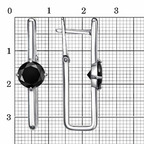 Серьги из серебра 925 пробы 33814658Пл1 — Красная Пресня Серьги из серебра 925 пробы 33814658Пл1 — Красная Пресня