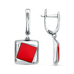 Серьги из серебра 925 пробы 33317448Кр — Красная Пресня Серьги из серебра 925 пробы 33317448Кр — Красная Пресня