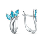 Серьги из серебра 925 пробы 33817230Д3 — Красная Пресня Серьги из серебра 925 пробы 33817230Д3 — Красная Пресня