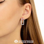 Серьги из серебра 925 пробы 33014526Д — Красная Пресня Серьги из серебра 925 пробы 33014526Д — Красная Пресня