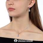 Серьги из серебра 925 пробы 33815046Пл — Красная Пресня Серьги из серебра 925 пробы 33815046Пл — Красная Пресня