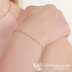 Браслет из серебра 925 пробы БРДС35р — Красная Пресня Браслет из серебра 925 пробы БРДС35р — Красная Пресня