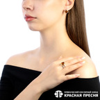 Кольцо из серебра 925 пробы 2376064б22 — Красная Пресня Кольцо из серебра 925 пробы 2376064б22 — Красная Пресня