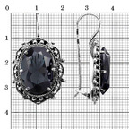 Серьги из серебра 925 пробы 337958-9 — Красная Пресня Серьги из серебра 925 пробы 337958-9 — Красная Пресня