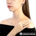 Кольцо из серебра 925 пробы 23812894Д — Красная Пресня Кольцо из серебра 925 пробы 23812894Д — Красная Пресня