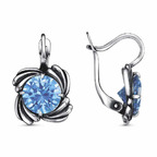 Серьги из серебра 925 пробы 33816110-3 — Красная Пресня Серьги из серебра 925 пробы 33816110-3 — Красная Пресня