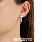 Серьги из серебра 925 пробы 33014534Д — Красная Пресня Серьги из серебра 925 пробы 33014534Д — Красная Пресня
