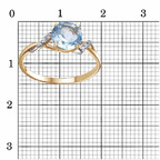 Кольцо из серебра 925 пробы 23114949ДТг — Красная Пресня Кольцо из серебра 925 пробы 23114949ДТг — Красная Пресня