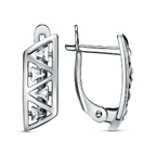 Серьги из серебра 925 пробы 33016720-5 — Красная Пресня Серьги из серебра 925 пробы 33016720-5 — Красная Пресня