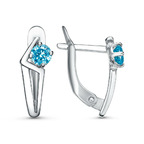 Серьги из серебра 925 пробы 33816464Д3 — Красная Пресня Серьги из серебра 925 пробы 33816464Д3 — Красная Пресня