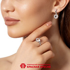 Серьги из серебра 925 пробы 33111302ДГх — Красная Пресня Серьги из серебра 925 пробы 33111302ДГх — Красная Пресня