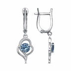 Серьги из серебра 925 пробы 33816186Пл14 — Красная Пресня Серьги из серебра 925 пробы 33816186Пл14 — Красная Пресня
