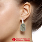 Серьги из серебра 925 пробы 33318104з — Красная Пресня Серьги из серебра 925 пробы 33318104з — Красная Пресня