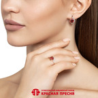 Кольцо из серебра 925 пробы 23816165Д18 — Красная Пресня Кольцо из серебра 925 пробы 23816165Д18 — Красная Пресня