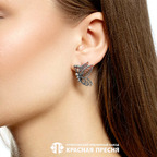 Серьги из серебра 925 пробы 33015772 — Красная Пресня Серьги из серебра 925 пробы 33015772 — Красная Пресня
