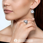 Серьги из серебра 925 пробы 33815558 — Красная Пресня Серьги из серебра 925 пробы 33815558 — Красная Пресня