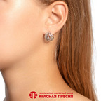 Серьги из серебра 925 пробы 33017072Д — Красная Пресня Серьги из серебра 925 пробы 33017072Д — Красная Пресня